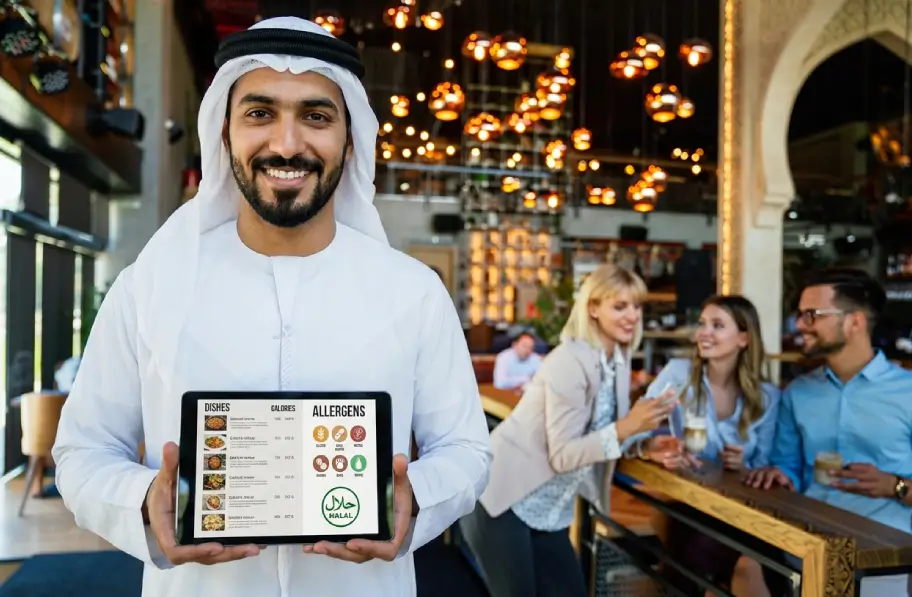 UAE Restaurant Menu Compliance: Calories, Allergens, Halal