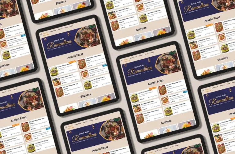 Saudi Ramadan QR Code Menus for Restaurants | Iftar, Ghabga, Suhoor